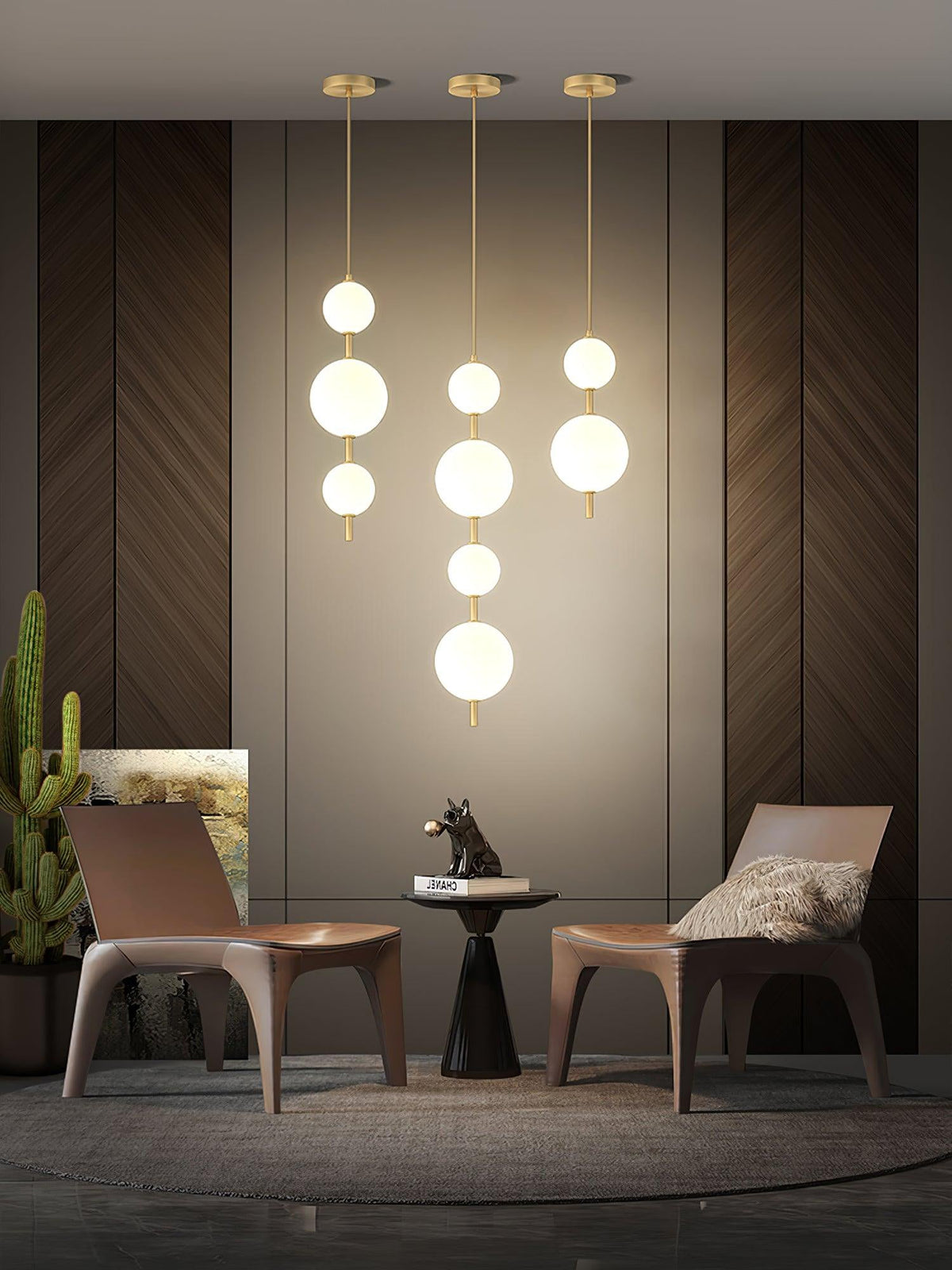 Vertical Pendant Light Globe-Lighting > Pendant Lights-casanuva-casanuva