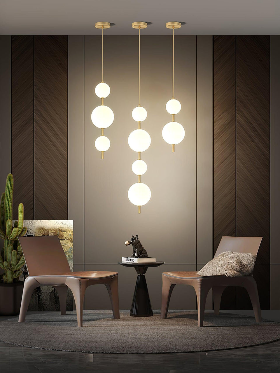 Vertical Pendant Light Globe-Lighting > Pendant Lights-casanuva-casanuva