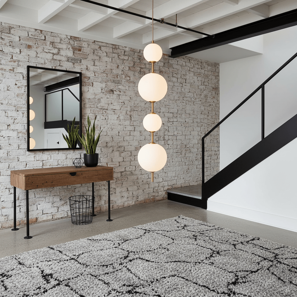 Vertical Pendant Light Globe-Lighting > Pendant Lights-casanuva-casanuva