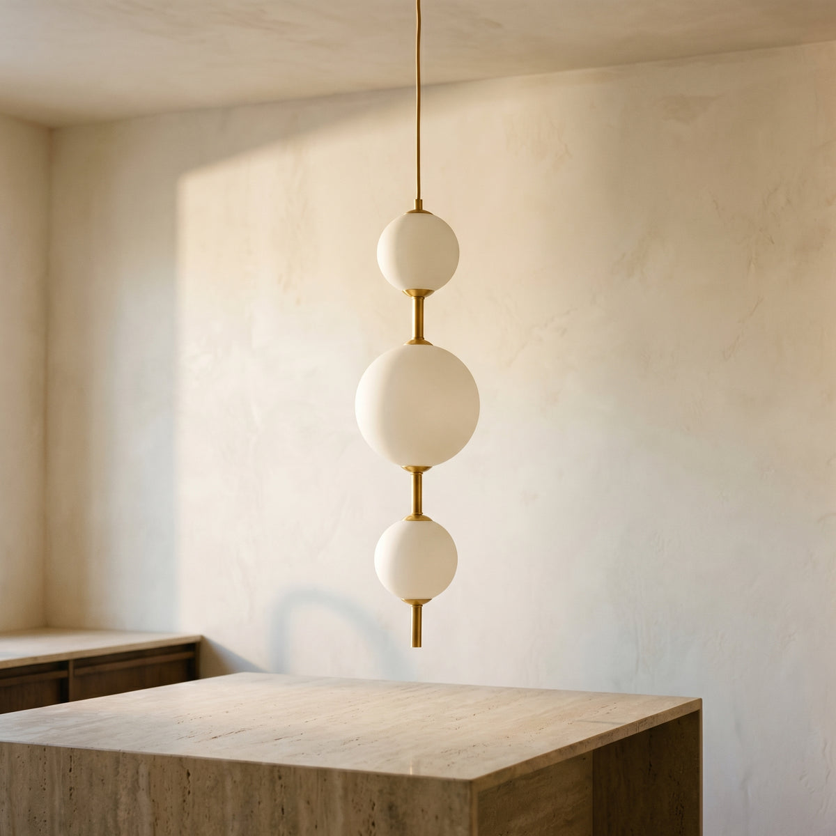 Vertical Pendant Light Globe-Lighting > Pendant Lights-casanuva-casanuva
