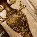 Vintage European Fabric Table Lamp 1-Light Antique Design-Lighting > Table Lamps-casanuva-casanuva