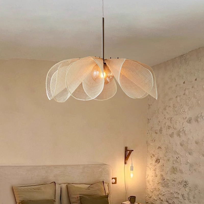 Vintage Fabric Pendant Light-Lighting > Pendant Lights-casanuva-50 cm-casanuva