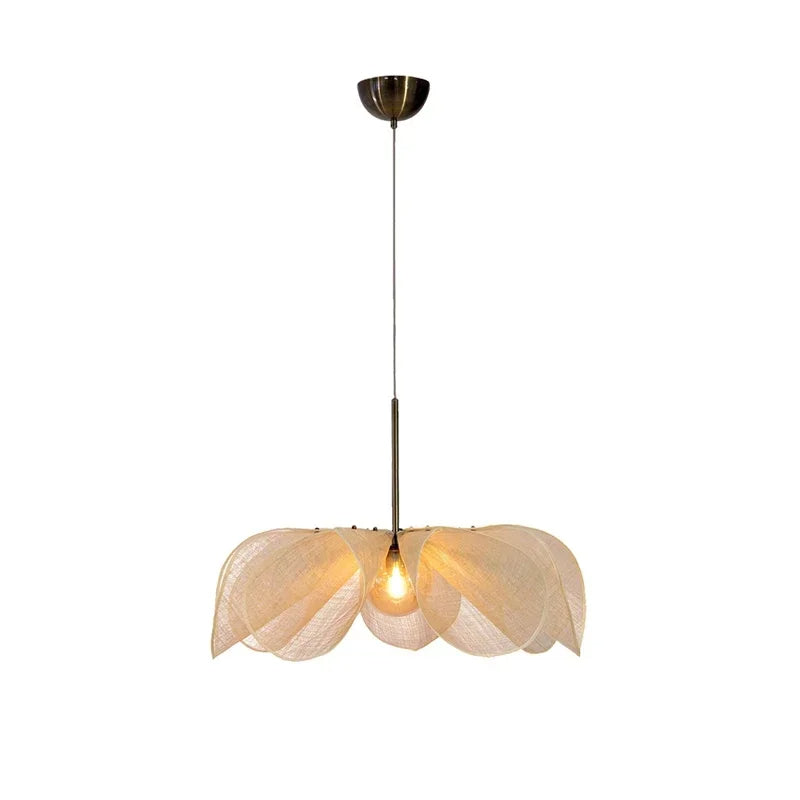Vintage Fabric Pendant Light-Lighting > Pendant Lights-casanuva-casanuva