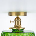 Vintage Green Glass Pendant Light-Lighting > Pendant Lights-casanuva-casanuva