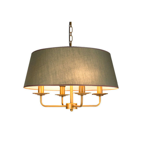 Vintage Iron 4-Light Pendant Light-Lighting > Pendant Lights-casanuva-casanuva