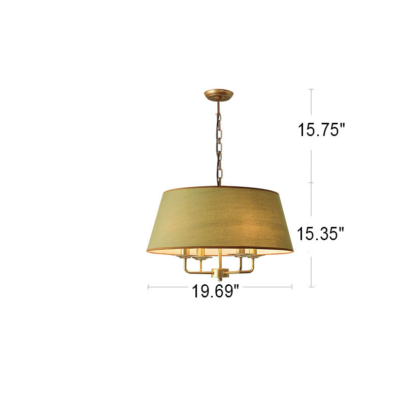 Vintage Iron 4-Light Pendant Light-Lighting > Pendant Lights-casanuva-casanuva