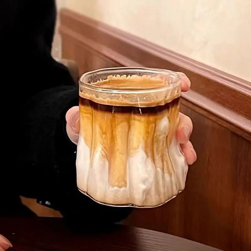 Vintage Japanese Glass Cup with Serene Design-Kitchen & Dining > Tableware-casanuva-casanuva