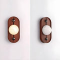 Vintage Marble Globe Wall Sconce-Lighting > Wall Lights-casanuva-casanuva