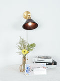 Vintage Wood Wall Lamp Fixture-Lighting > Wall Lights-casanuva-casanuva
