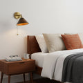 Vintage Wood Wall Lamp Fixture-Lighting > Wall Lights-casanuva-casanuva