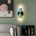 Wabi-Sabi Iron Cement 2-Light Wall Sconce Lamp-Lighting > Wall Lights-casanuva-casanuva