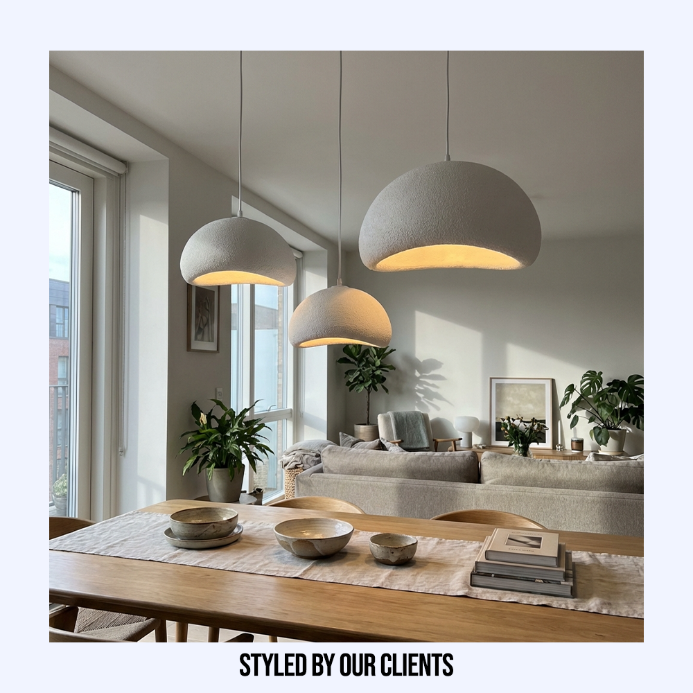 Wabi Sabi Pendant Light Natural Aesthetic Design-Lighting > Pendant Lights-casanuva-casanuva