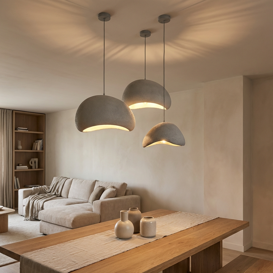 Wabi Sabi Pendant Light Natural Aesthetic Design-Lighting > Pendant Lights-casanuva-casanuva