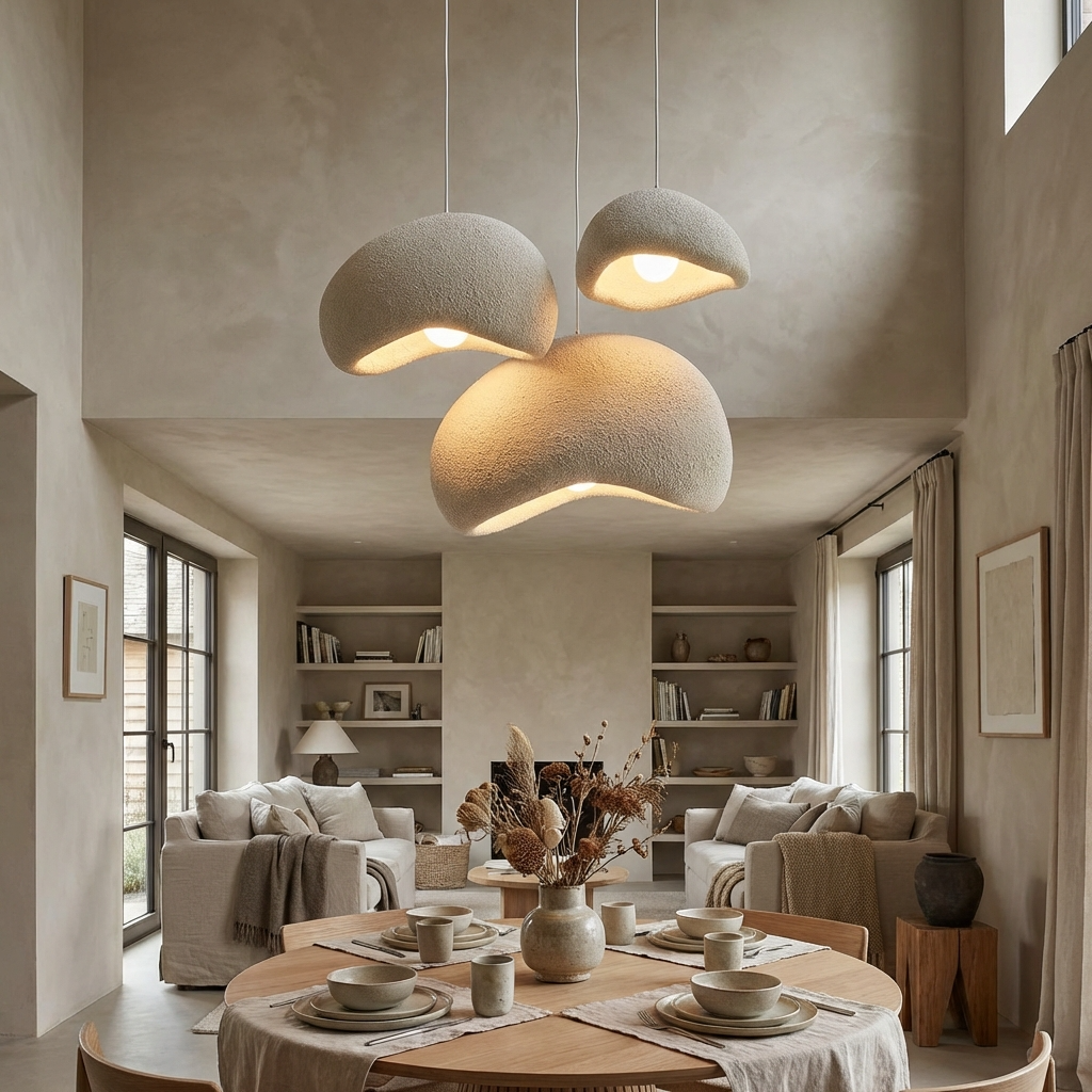 Wabi Sabi Pendant Light Natural Aesthetic Design-Lighting > Pendant Lights-casanuva-casanuva