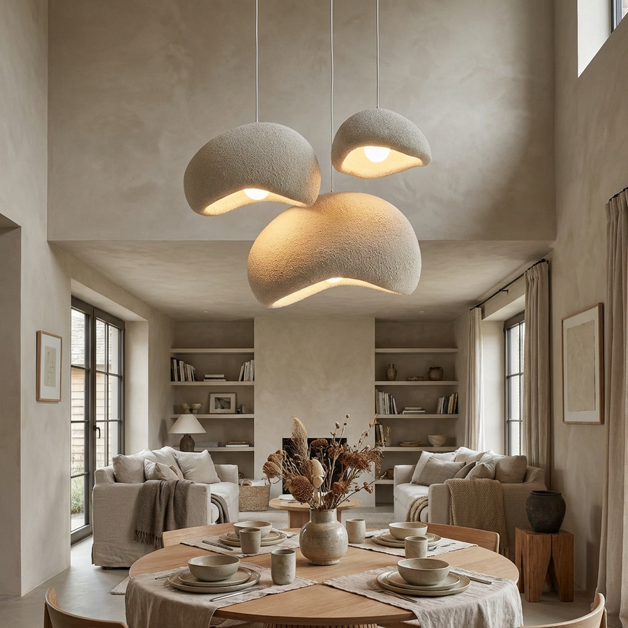 Wabi Sabi Pendant Light Natural Aesthetic Design-Lighting > Pendant Lights-casanuva-casanuva