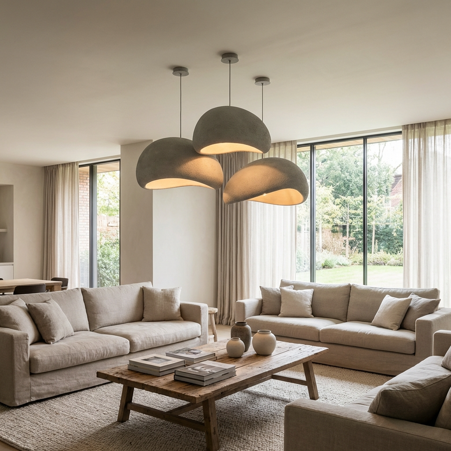 Wabi Sabi Pendant Light Natural Aesthetic Design-Lighting > Pendant Lights-casanuva-casanuva