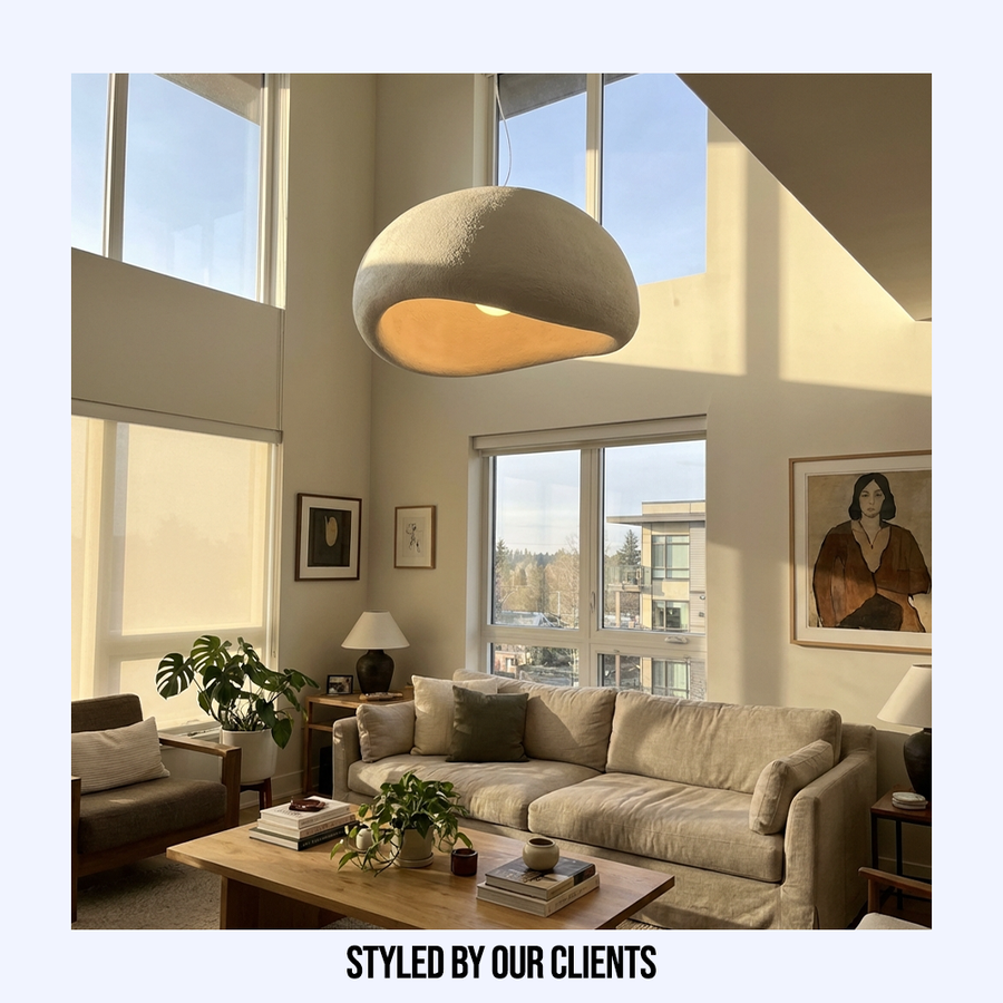 Wabi Sabi Pendant Light Natural Aesthetic Design-Lighting > Pendant Lights-casanuva-casanuva