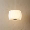 Wabi Sabi Silk Japanese Chandelier-Lighting > Chandeliers & Pendant Lights-casanuva-42x25cm-Warm Light-casanuva