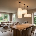 Wabi Sabi Silk Japanese Chandelier-Lighting > Chandeliers & Pendant Lights-casanuva-casanuva