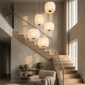 Wabi Sabi Silk Japanese Chandelier-Lighting > Chandeliers & Pendant Lights-casanuva-casanuva