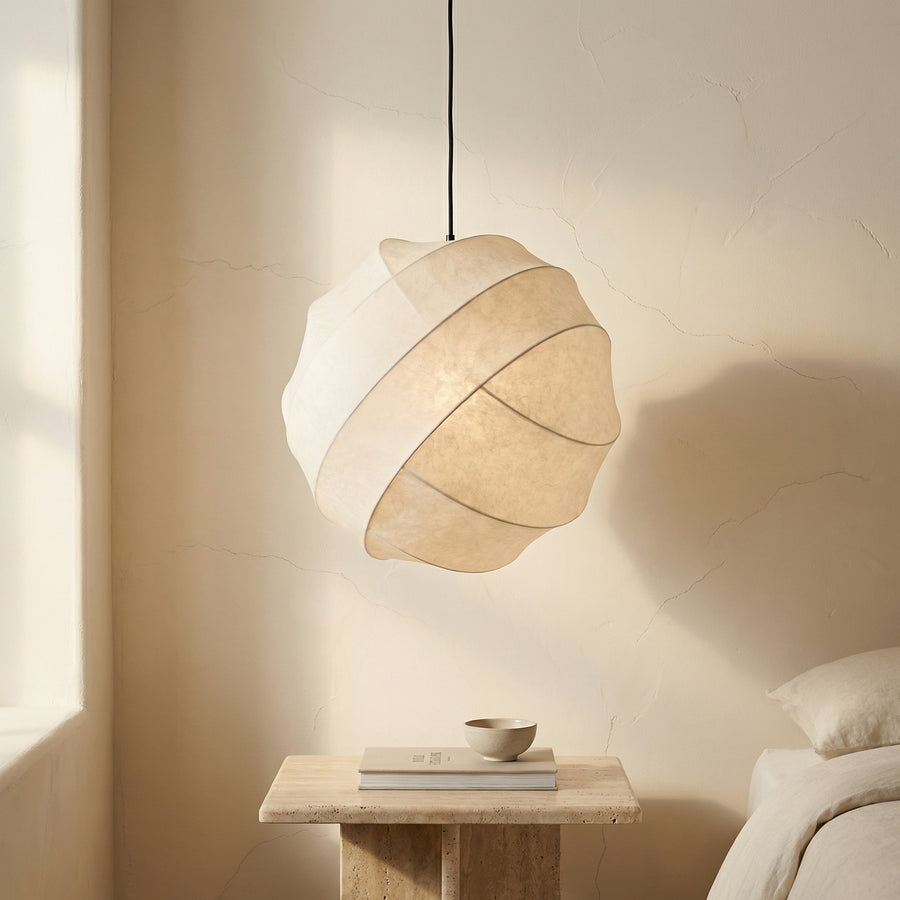 Wabi Sabi Silk Pendant Light-Lighting > Pendant Lights-casanuva-casanuva