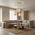 Wabi Sabi Spherical Pendant Light-Lighting > Pendant Lights-casanuva-casanuva