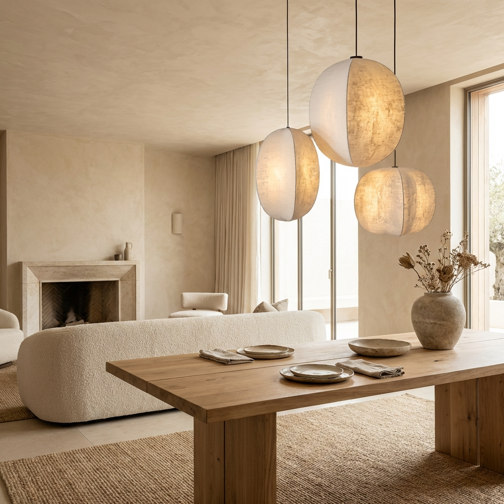 Wabi Sabi Spherical Pendant Light-Lighting > Pendant Lights-casanuva-casanuva