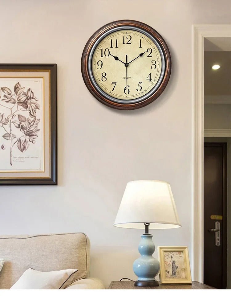 Wall Clock Classic Design Timeless Elegance-Home Decor > Clocks-casanuva-casanuva