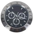 Wall Clock Stainless Steel Luminous Hands Silent Quartz Movement-Home Decor > Clocks-casanuva-Gray-casanuva