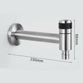 Wall Faucet for Kitchen and Outdoor Use-Kitchen & Dining > Kitchen Faucets-casanuva-casanuva