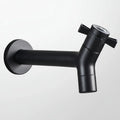 Wall Faucet for Kitchen and Outdoor Use-Kitchen & Dining > Kitchen Faucets-casanuva-Black 2-casanuva