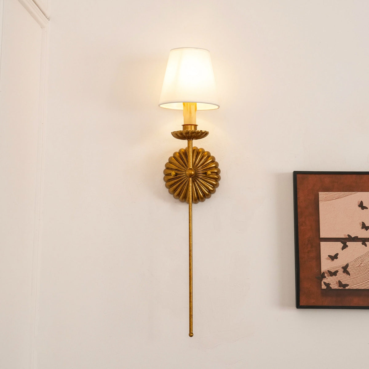 Wall Lamp with Adjustable Arm and LED Light-Lighting > Wall Lights-casanuva-casanuva
