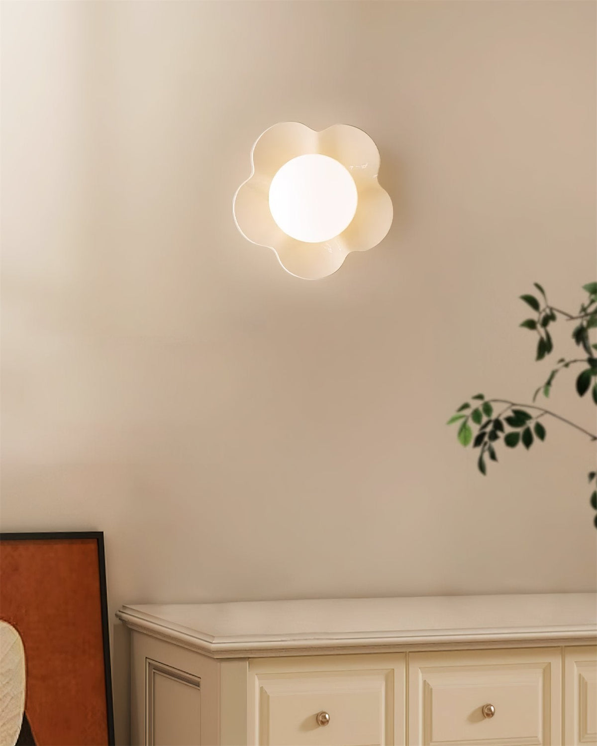 Wall Lamp with Floral Design-Lighting > Wall Lights-casanuva-casanuva