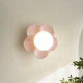 Wall Lamp with Floral Design-Lighting > Wall Lights-casanuva-20cmx17cm-Pink-casanuva