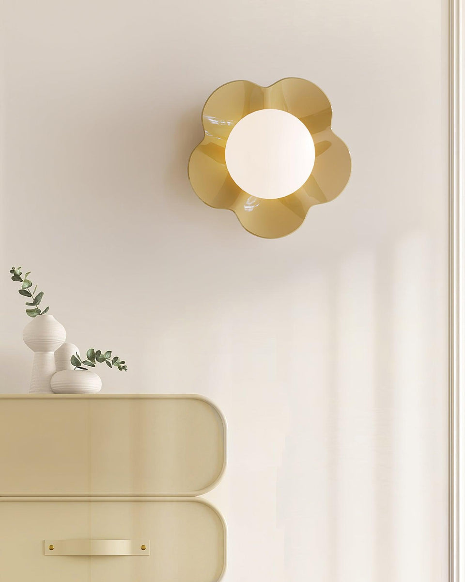 Wall Lamp with Floral Design-Lighting > Wall Lights-casanuva-casanuva