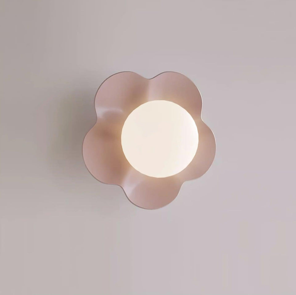 Wall Lamp with Floral Design-Lighting > Wall Lights-casanuva-casanuva