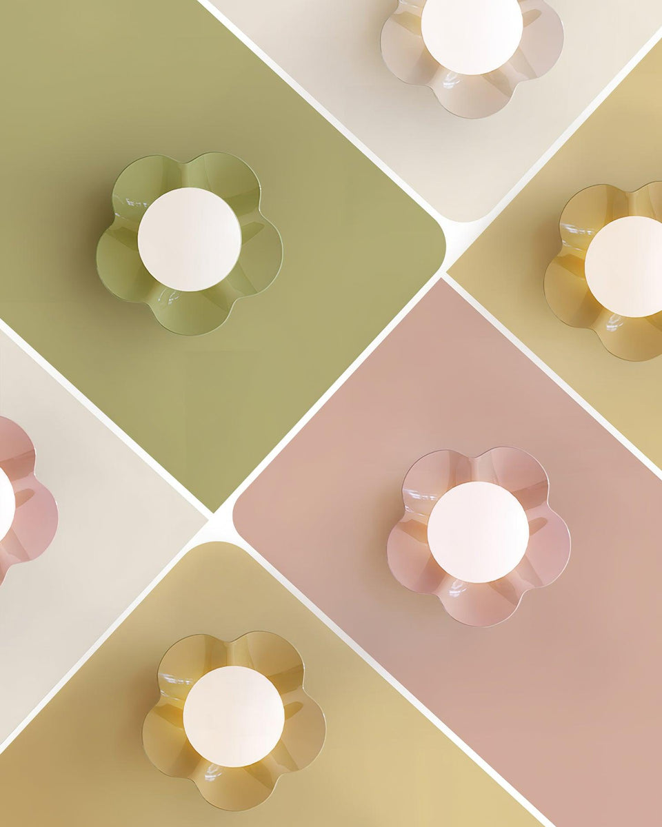 Wall Lamp with Floral Design-Lighting > Wall Lights-casanuva-casanuva