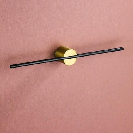 Wall-Mounted Minimalist Towel Bar-Bedding & Bath > Bathroom Accessories-casanuva-Gold-Black-casanuva