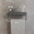 Wall Shelf for Organized Bathroom Storage-Bedding & Bath > Bathroom Accessories-casanuva-30cm - With towel holder-casanuva