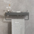 Wall Shelf for Organized Bathroom Storage-Bedding & Bath > Bathroom Accessories-casanuva-40cm - With towel holder-casanuva