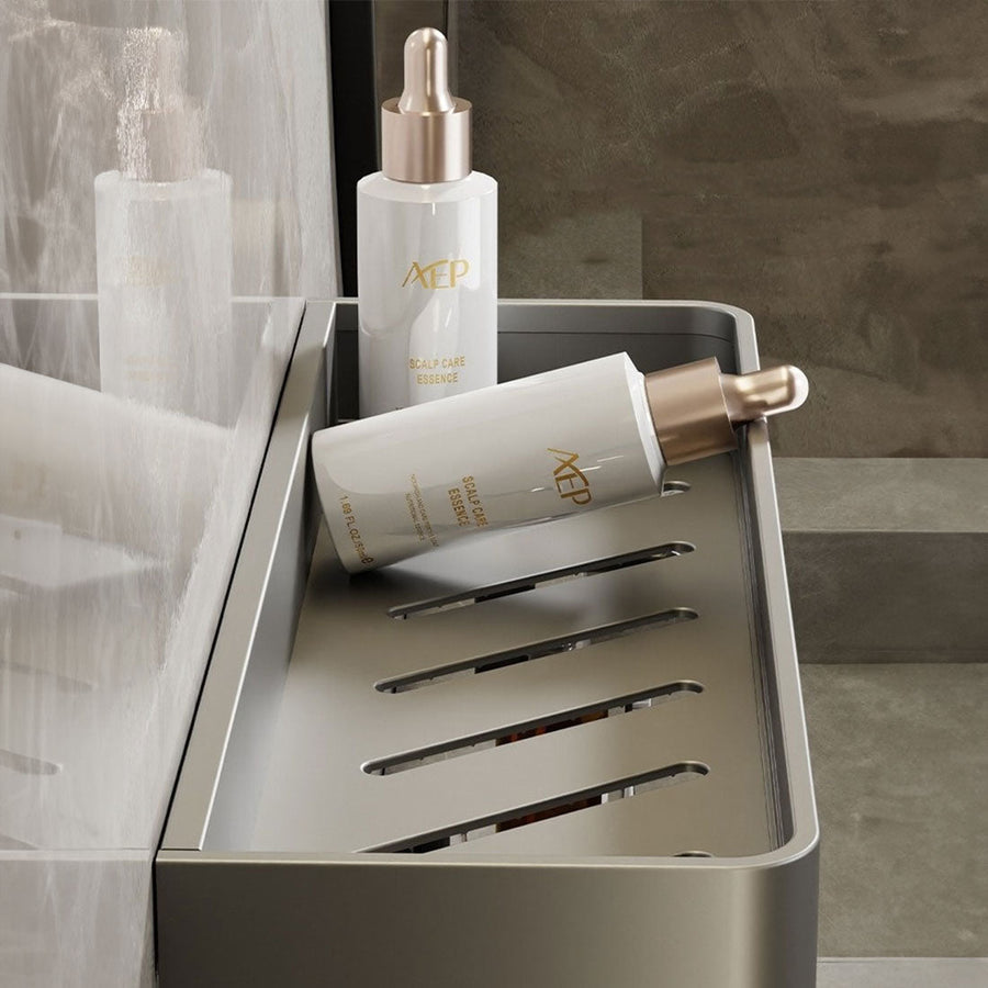 Wall Shelf for Organized Bathroom Storage-Bedding & Bath > Bathroom Accessories-casanuva-casanuva