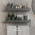 Wall Shelf for Organized Bathroom Storage-Bedding & Bath > Bathroom Accessories-casanuva-Bundle set - 50cm-casanuva