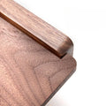 Walnut Roll Holder Stylish Wooden Wall Holder for Bathroom-Bedding & Bath > Bathroom Accessories-casanuva-casanuva