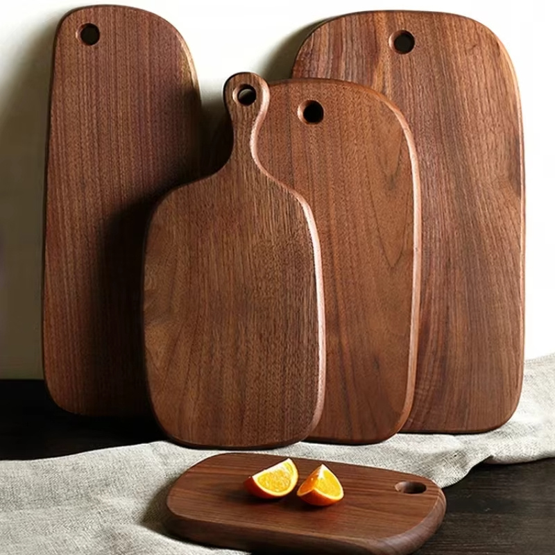 Walnut Wood Cutting Board Solid Serving Board-Kitchen & Dining > Cutting Boards-casanuva-casanuva