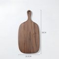 Walnut Wood Cutting Board Solid Serving Board-Kitchen & Dining > Cutting Boards-casanuva-38x18.5-casanuva