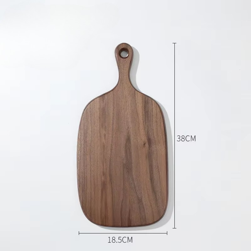 Walnut Wood Cutting Board Solid Serving Board-Kitchen & Dining > Cutting Boards-casanuva-38x18.5-casanuva