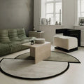 Washable Half-Circle Rug-Rugs & Mats > Area Rugs-casanuva-casanuva