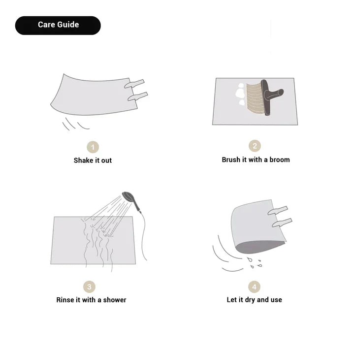 Washable Half-Circle Rug-Rugs & Mats > Area Rugs-casanuva-casanuva