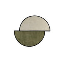 Washable Half-Circle Rug-Rugs & Mats > Area Rugs-casanuva-Green-80 x 80cm-casanuva