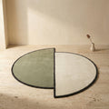 Washable Half-Circle Rug-Rugs & Mats > Area Rugs-casanuva-casanuva